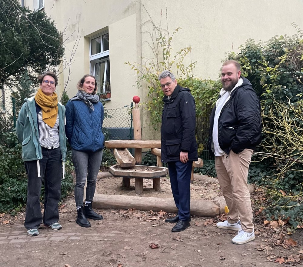 Besuch unseres Bürgermeisters in Kita Marlenchen Besuch unseres Bürgermeisters in Kita Marlenchen